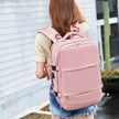 Large Capacity Girls School Laptop Backpack – Black & Pink | 18