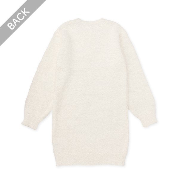 西松屋 ELFINDOLL シャギーニット長袖ワンピース 正規品