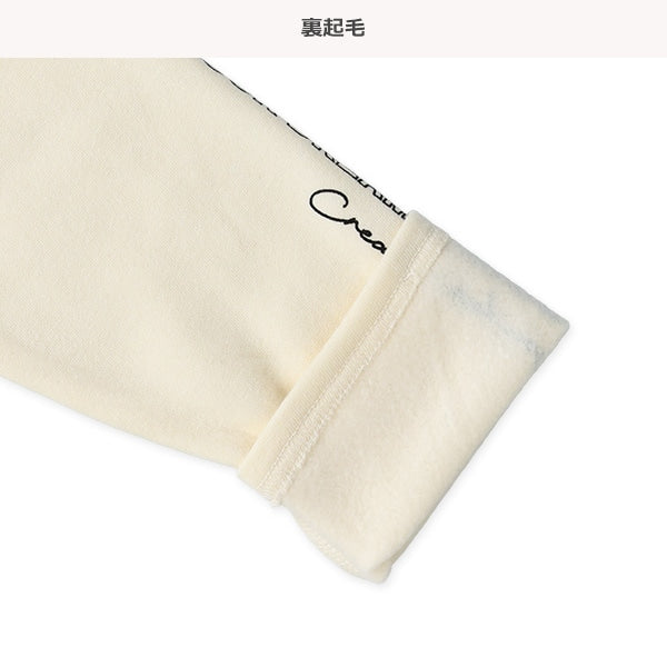 西松屋 裏起毛ベスト付き長袖ワンピース 正規品