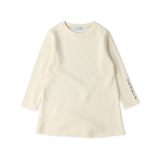 西松屋 裏起毛ベスト付き長袖ワンピース 正規品