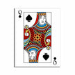 Wall art-Queen of Spades-Modern Art