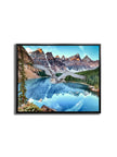 Canvas Wildlife Art-Snowy Owl at Banff-Printed Artwork