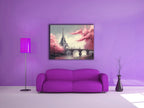Impression sur toile - Tour Eiffel - Décoration murale