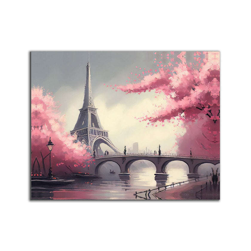 Impression sur toile - Tour Eiffel - Décoration murale