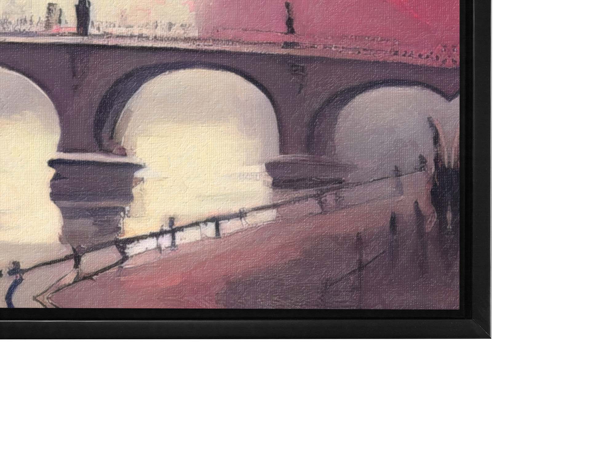 Impression sur toile - Tour Eiffel - Décoration murale