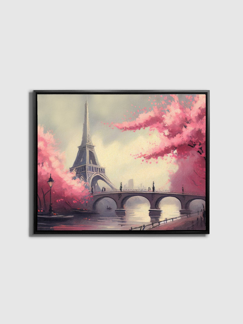 Impression sur toile - Tour Eiffel - Décoration murale