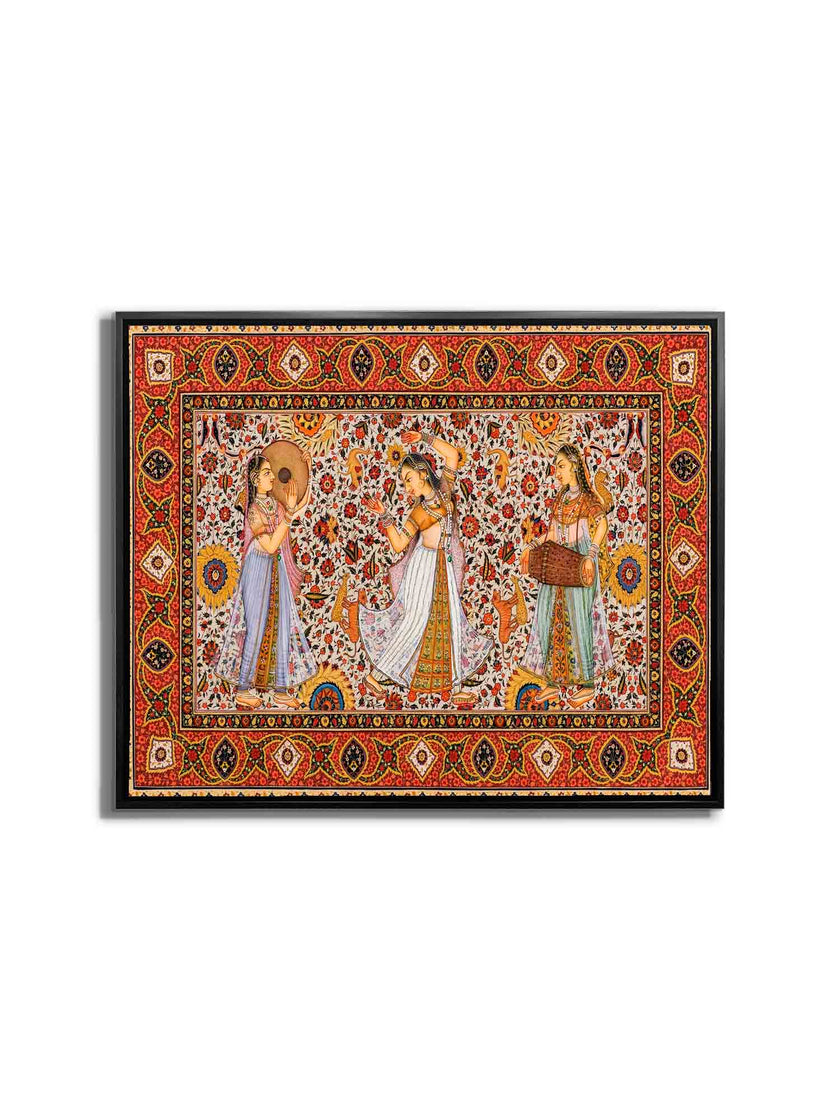 Art mural - Rajasthan - Impression sur toile - Œuvre d'art classique