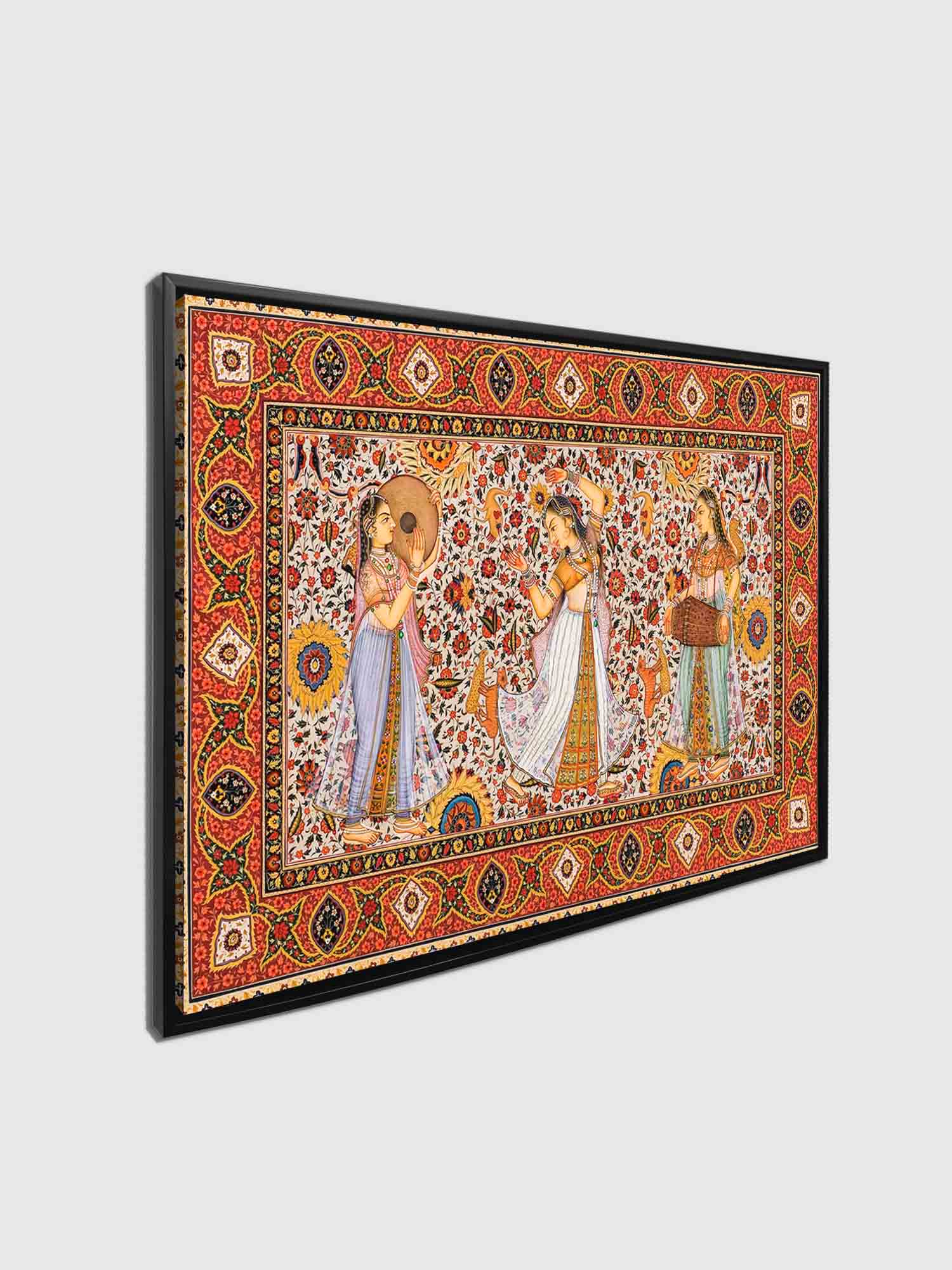Art mural - Rajasthan - Impression sur toile - Œuvre d'art classique