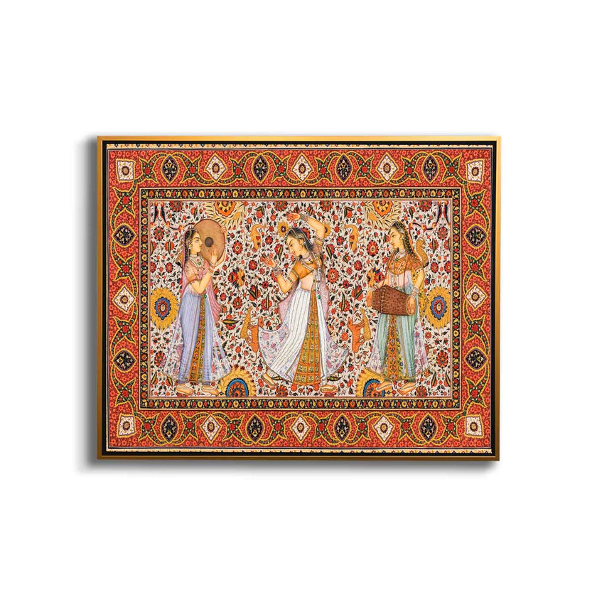 Art mural - Rajasthan - Impression sur toile - Œuvre d'art classique