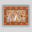 Art mural - Rajasthan - Impression sur toile - Œuvre d'art classique