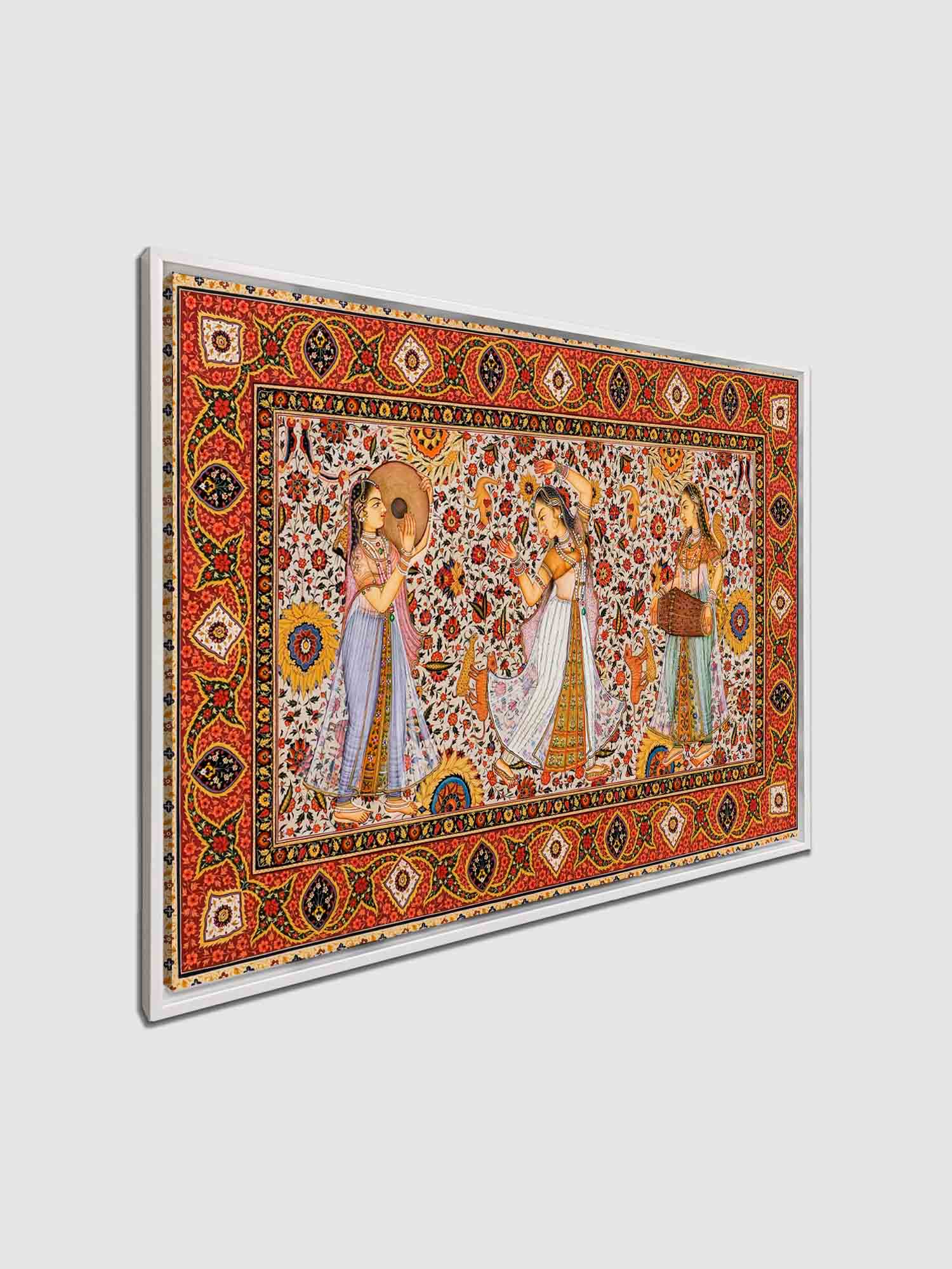 Art mural - Rajasthan - Impression sur toile - Œuvre d'art classique