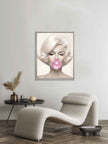 Marilyn in pink-Wall art decor