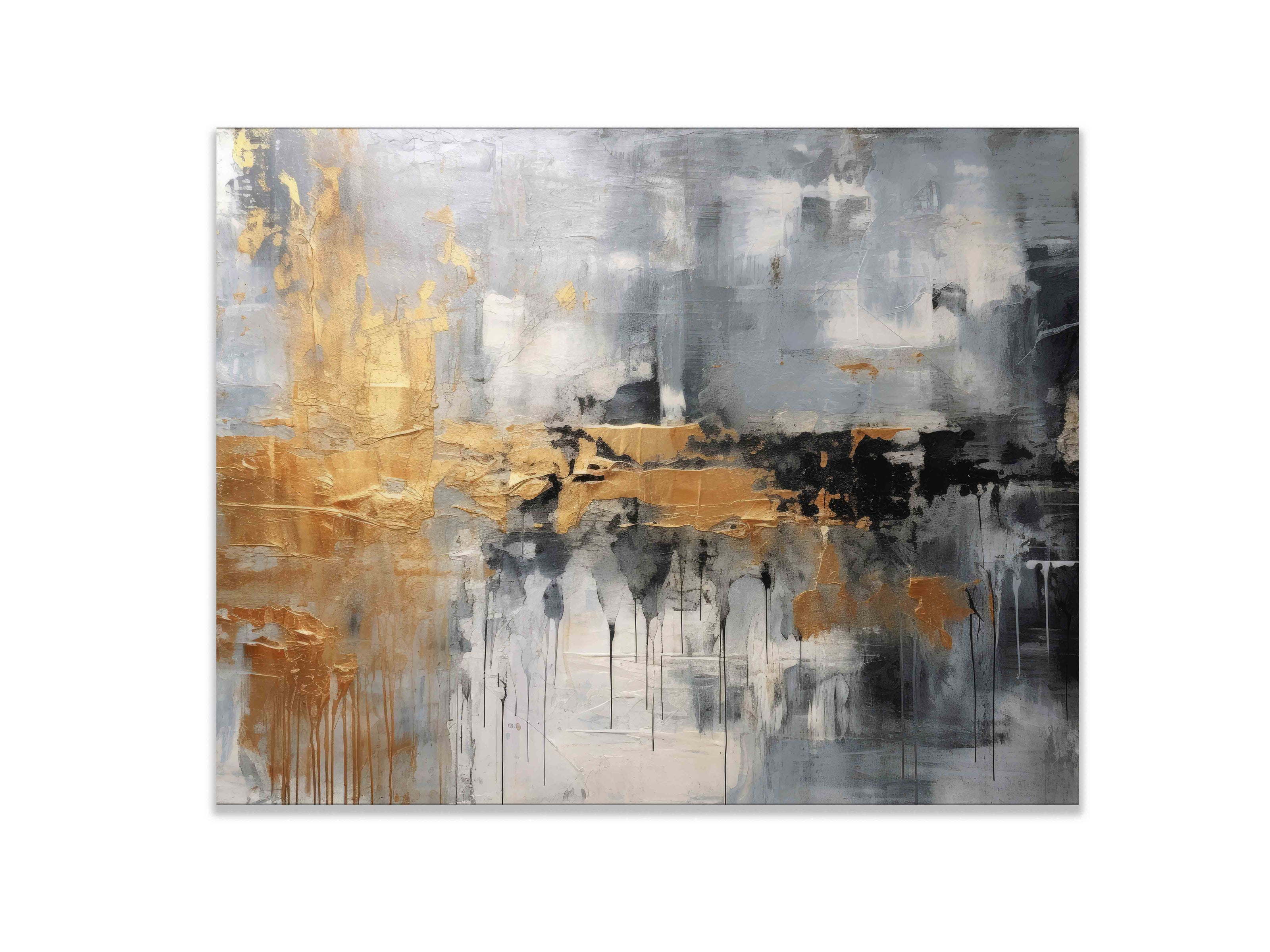 Art mural - Impression sur toile abstraite d'automne