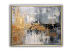 Art mural - Impression sur toile abstraite d'automne