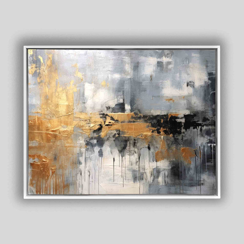 Art mural - Impression sur toile abstraite d'automne