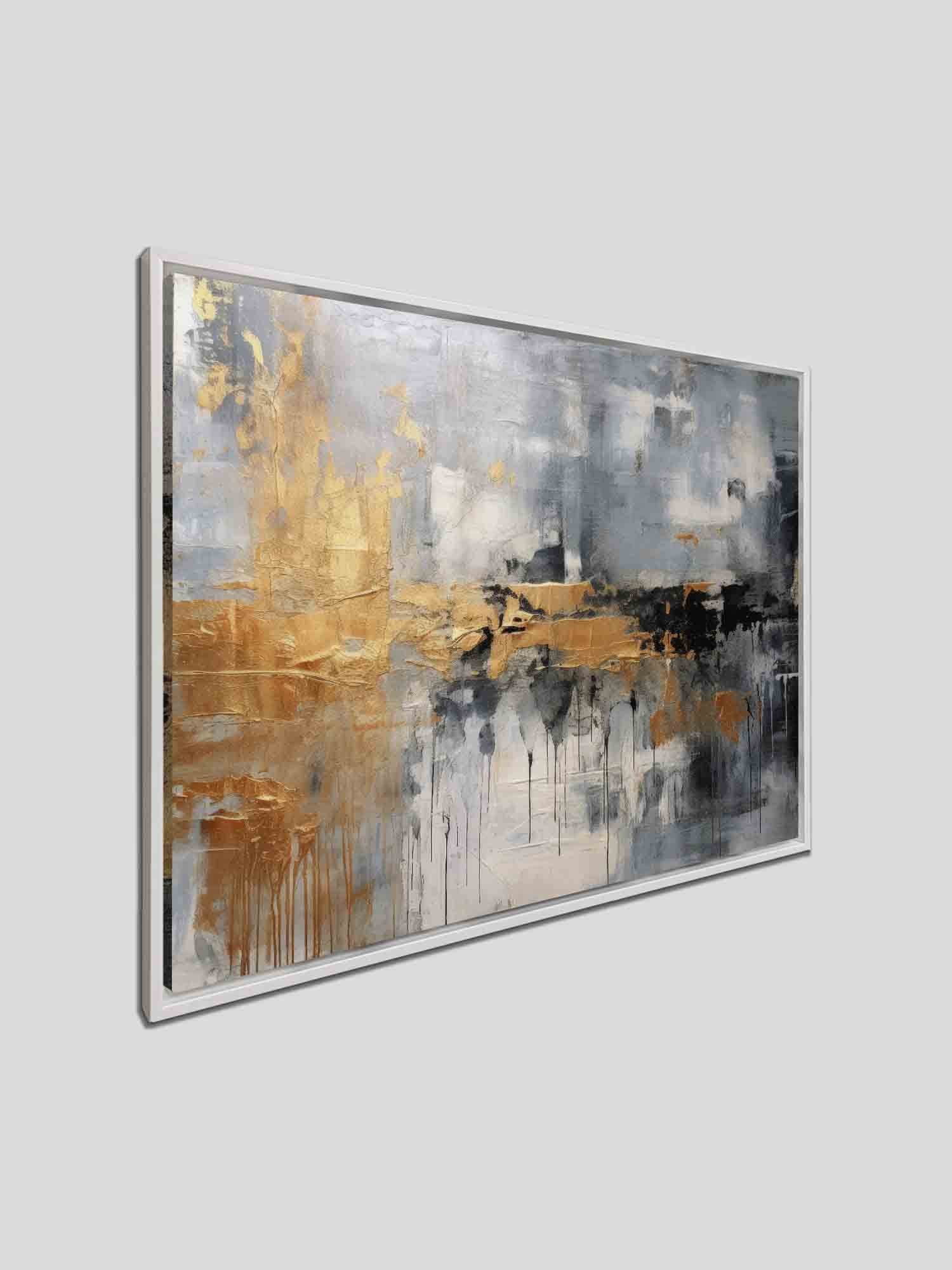 Art mural - Impression sur toile abstraite d'automne