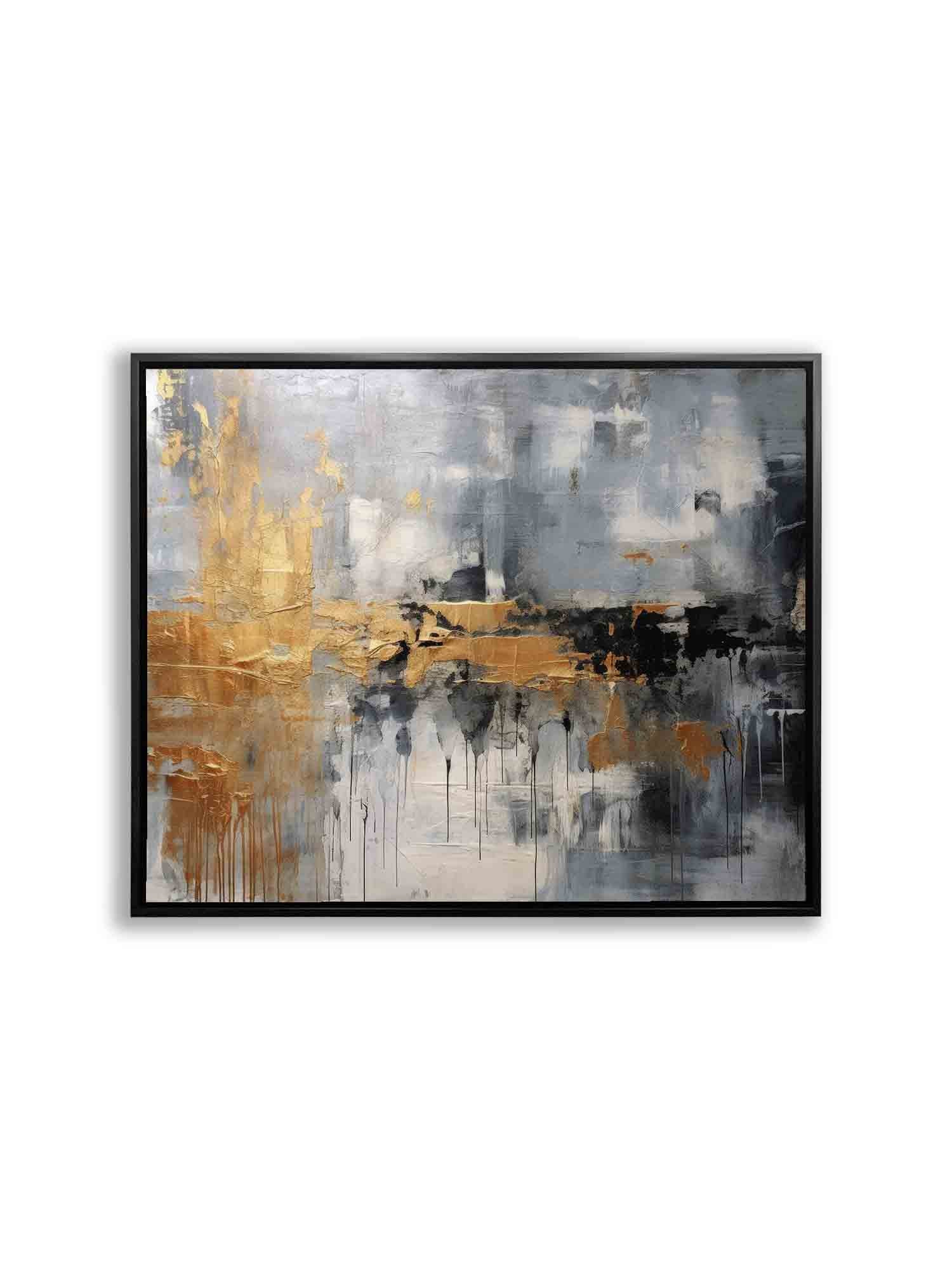 Art mural - Impression sur toile abstraite d'automne