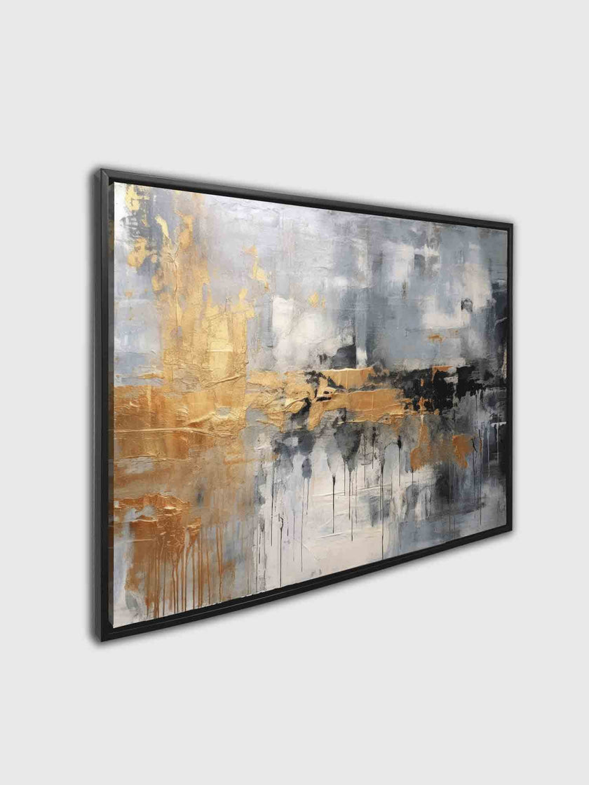 Art mural - Impression sur toile abstraite d'automne