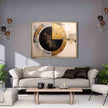 Wall Art Abstract Sun -Canvas print- Modern Art