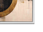 Wall Art Abstract Sun -Canvas print- Modern Art