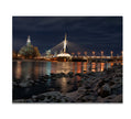 Winnipeg Skyline Wall Art - Canvas Prints - RGB Varnish