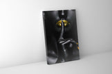Noir Or - Art mural abstrait or et noir - Beaux-arts -
