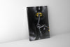 Noir Or - Art mural abstrait or et noir - Beaux-arts -