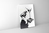 Wall Art-upside down-Canvas Printed-Artwork Decor