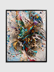 Art mural - Abstrait 1 - Impression sur toile - Œuvre d'art