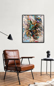 Art mural - Abstrait 1 - Impression sur toile - Œuvre d'art