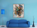 Art mural - Abstrait 1 - Impression sur toile - Œuvre d'art