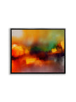Wall Art-Blurred sunset-Canvas Printed-Artwork Decor