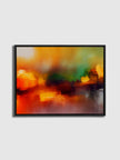 Wall Art-Blurred sunset-Canvas Printed-Artwork Decor