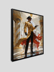 Art mural - Retour vers le futur, le pistolero - Impression sur toile - Décoration d'intérieur