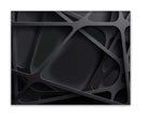 Wall Art-3 D Black-Canvas Printed-Artwork