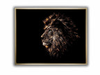 Rich Gold Emblazoned Lion 48