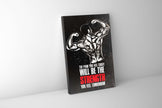 Wall Art Bodybuilding Inspiration I 
