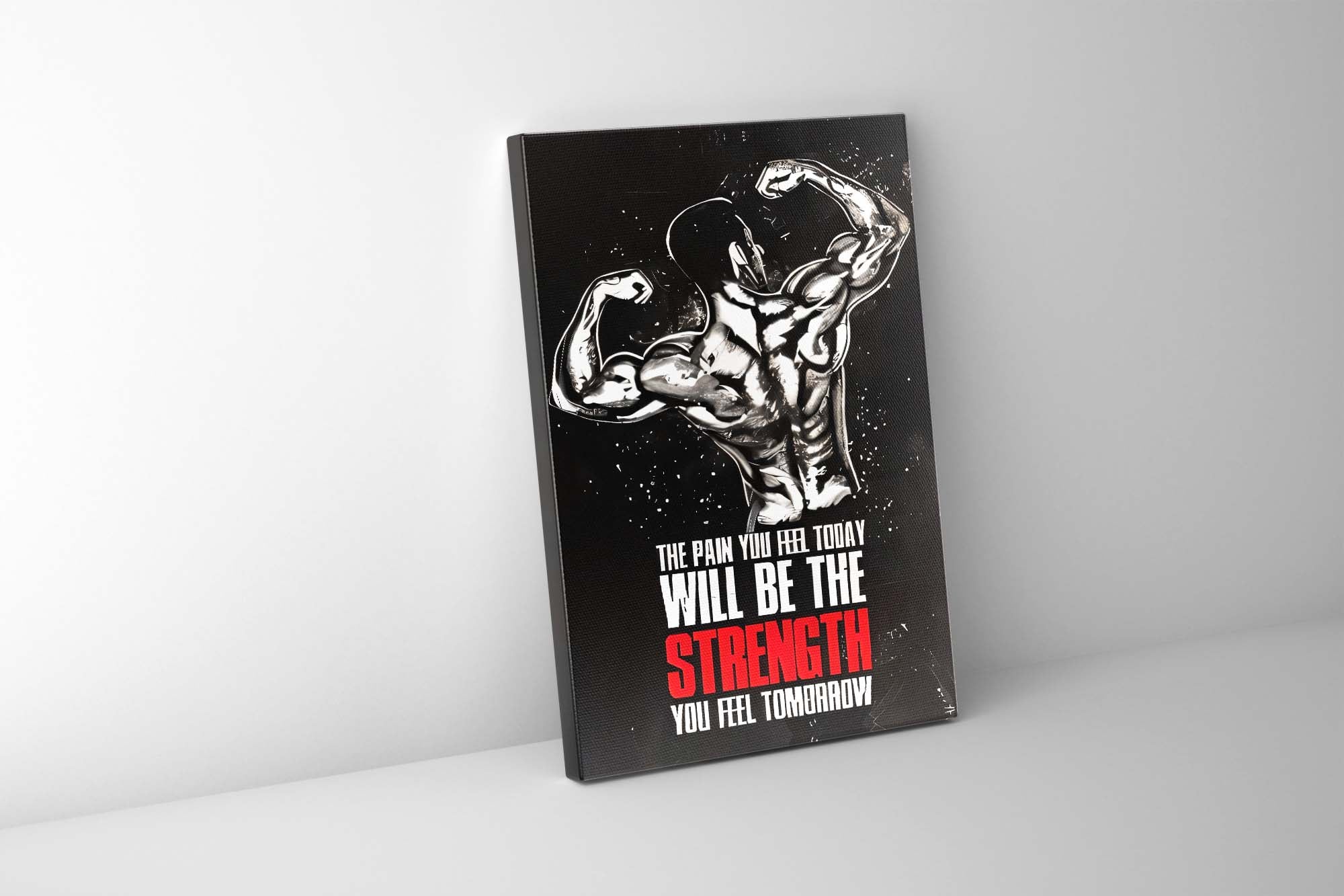 Wall Art Bodybuilding Inspiration I 