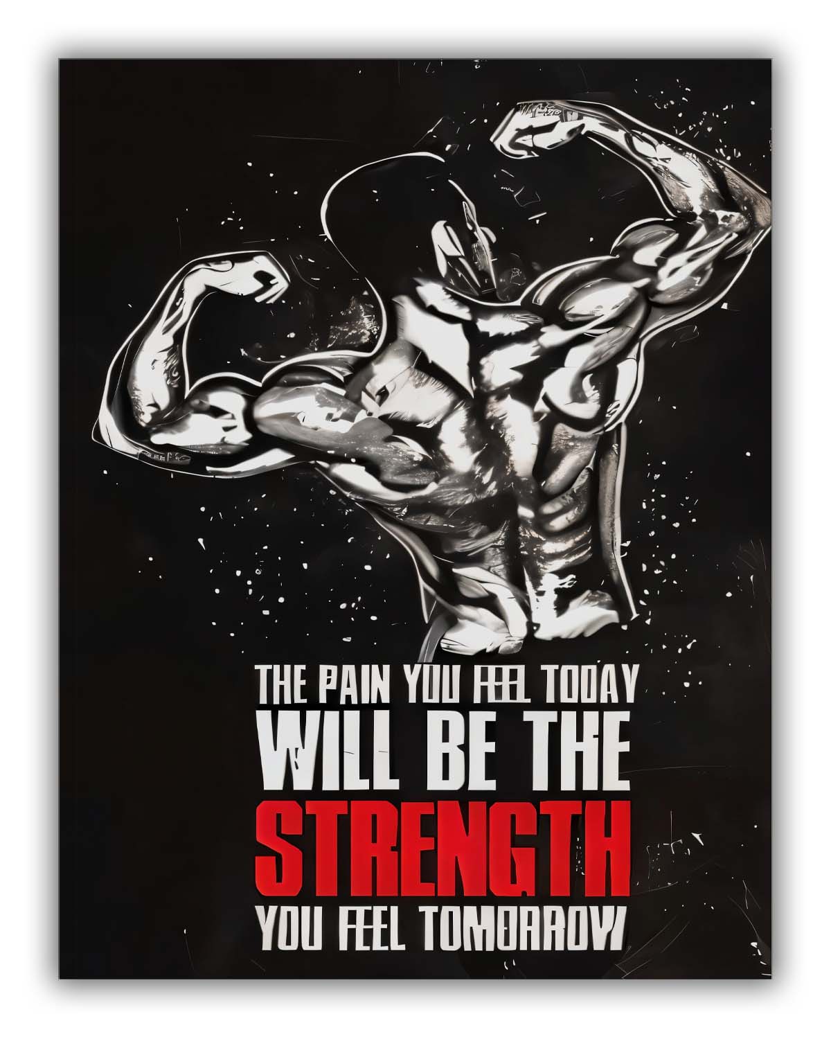 Wall Art Bodybuilding Inspiration I 