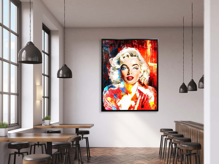 Wall Art Captivating Marylinn Monroe