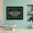 Décoration murale - Ayatul Kursi - Impression décorative murale islamique moderne