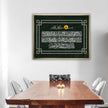 Décoration murale - Ayatul Kursi - Impression décorative murale islamique moderne