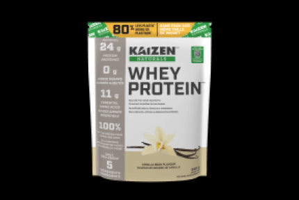 Kaizen Naturals - Whey Protein - Vanilla Bean (840g)