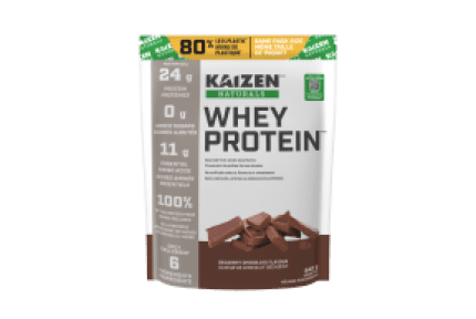 Kaizen Naturals - Whey Protein - Decadent Chocolate (840g)
