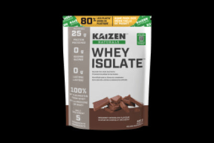 Kaizen Naturals - Whey Isolate - Decadent Chocolate (840g)