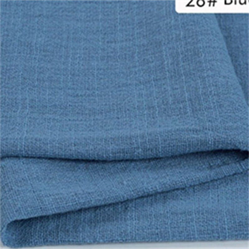 Cotton Raw Edge Placemats for Dining Table – 34 Colors, 42x42cm