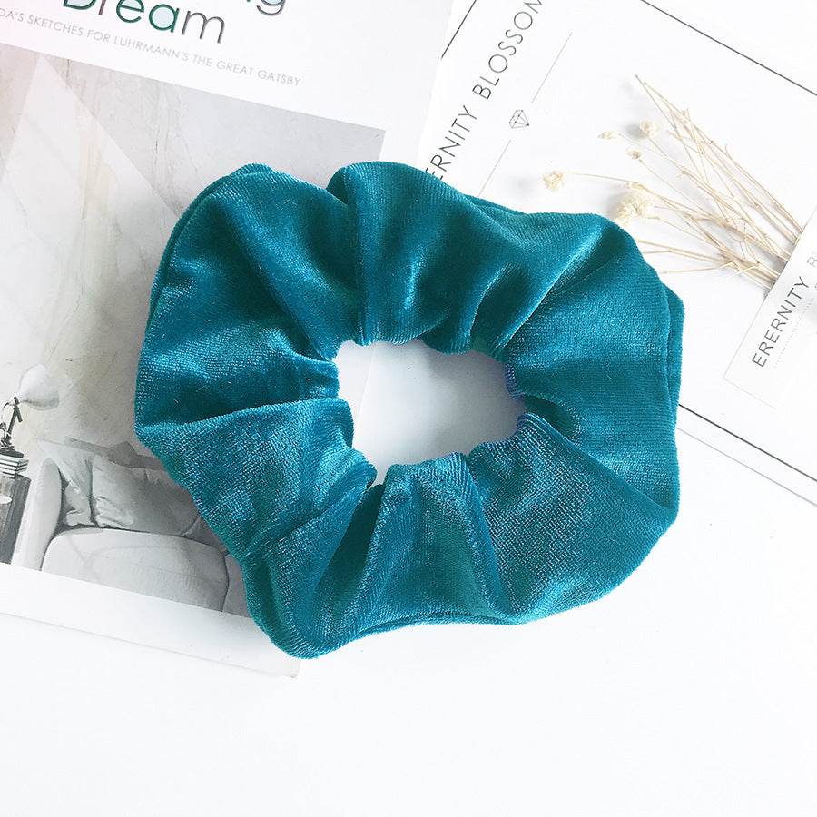 Fashion Velvet Scrunchies for Hair Ponytail Holder