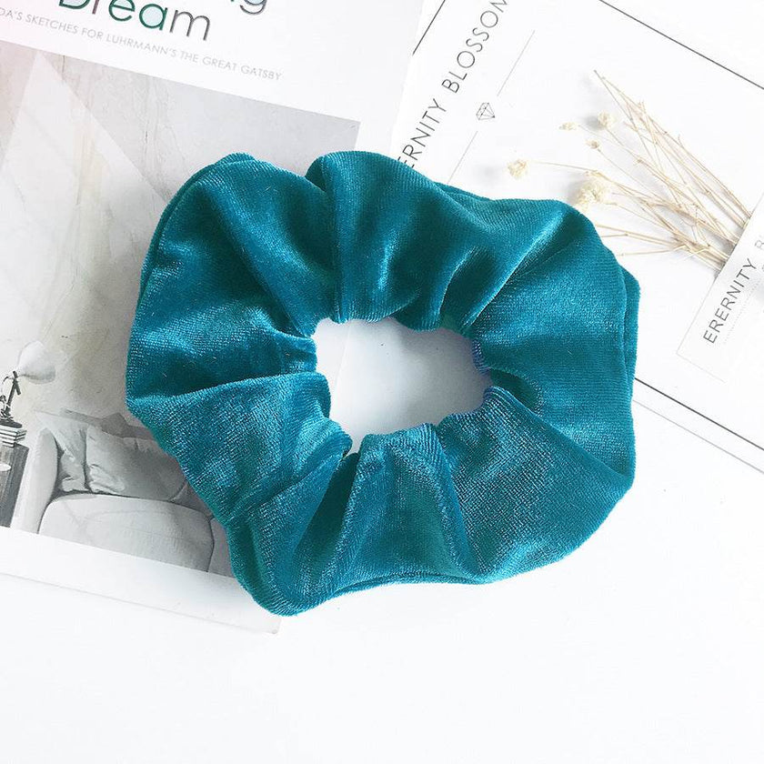 Fashion Velvet Scrunchies for Hair Ponytail Holder