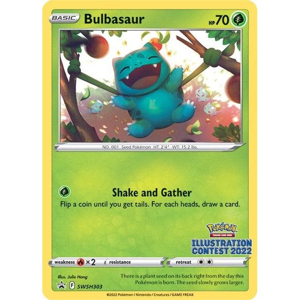 Bulbasaur (Illustration Contest 2022) (SWSH303) (SWSD)