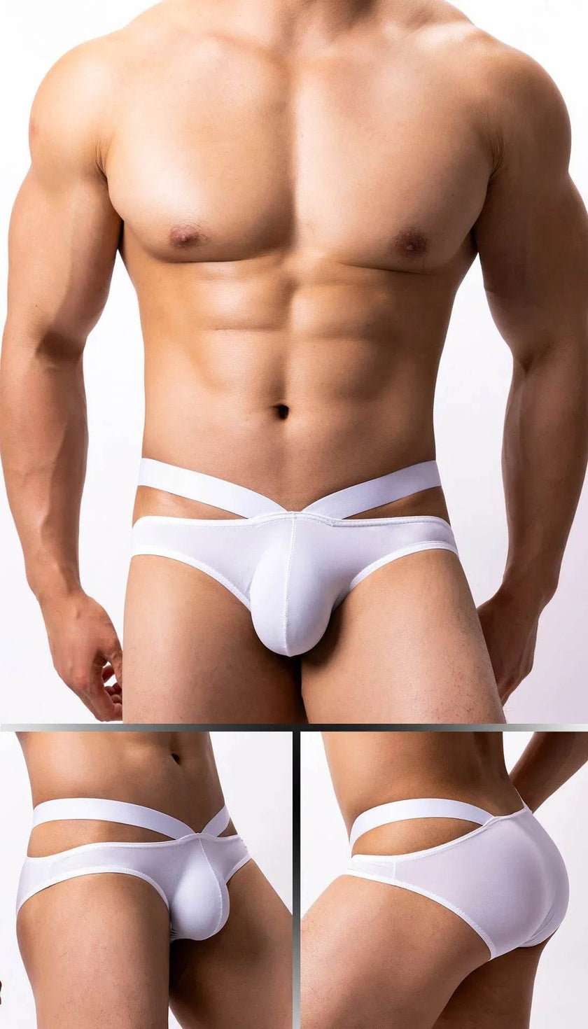 Thin Ice Silk Low Waist Men's Underwear Briefs